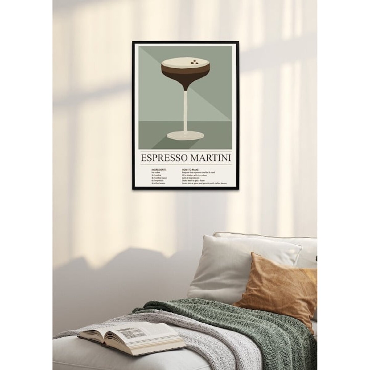 Poster Story, Plakat, Obraz - Espresso Martini No1, wymiary 60 x 84 cm