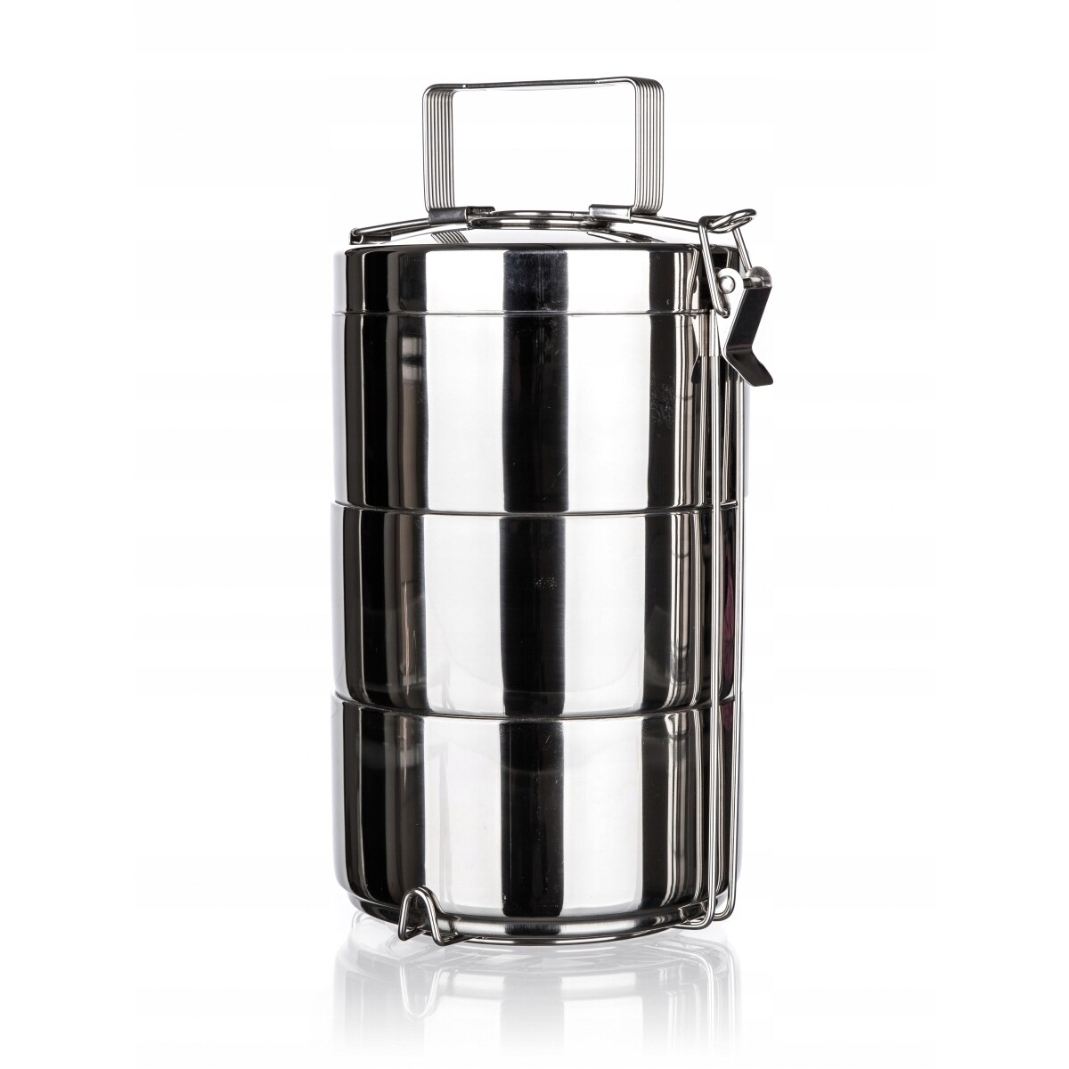 TERMOS OBIADOWY MENAŻKA pojemnik na jedzenie obiad 3 części przenoszenia