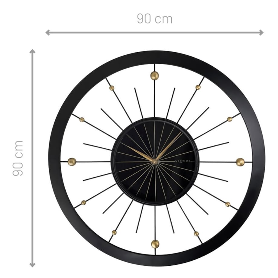 Zegar Nextime 3326 Go 'Orbit Large'