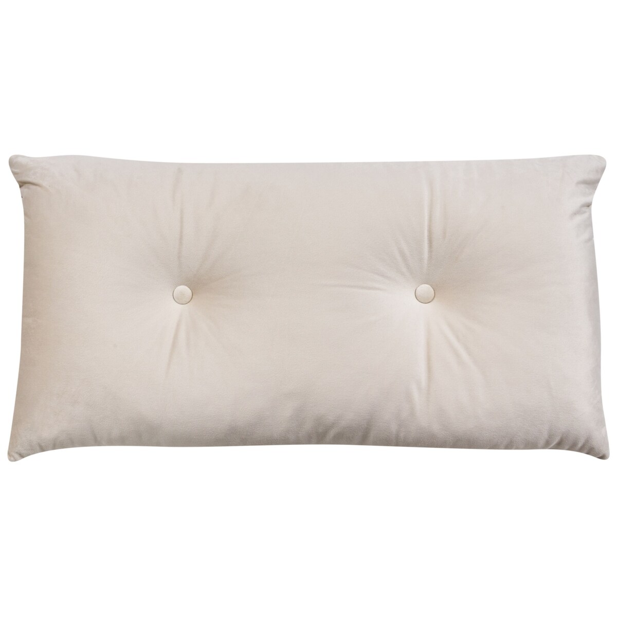 Sofa welurowa rozkładana beżowa VESTFOLD