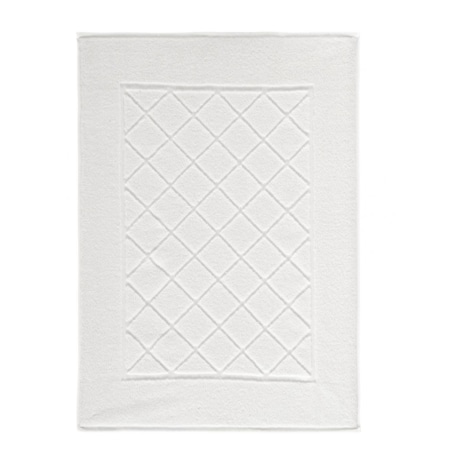 Kleine Wolke Bridge Ekologiczny Dywanik Frotte biały 50x 70 cm ECO LIVING