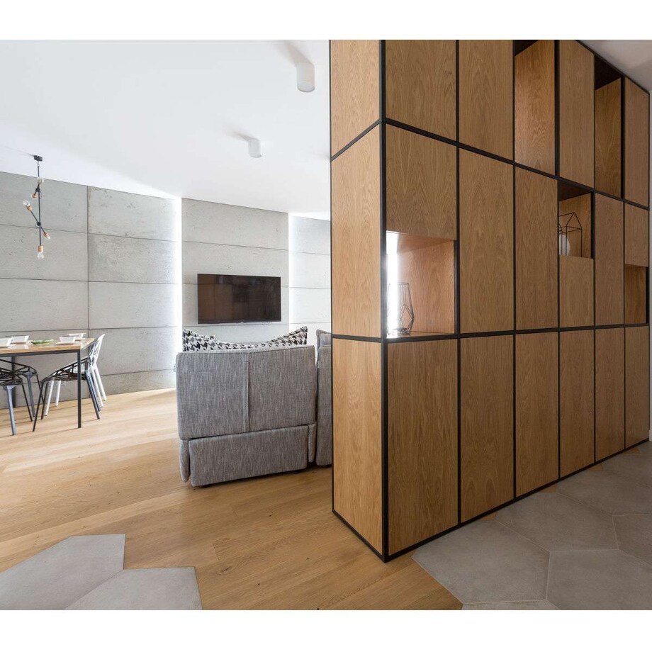 LAMPA wisząca EDMOND MD-BR-262002-D4-G/B Italux metalowa OPRAWA industrialna ZWIS sticks molekuły loft czarne