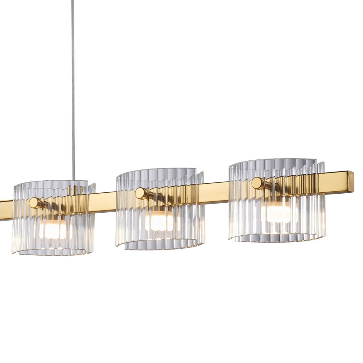 Lampa wisząca BACCIO LED złota 120 cm