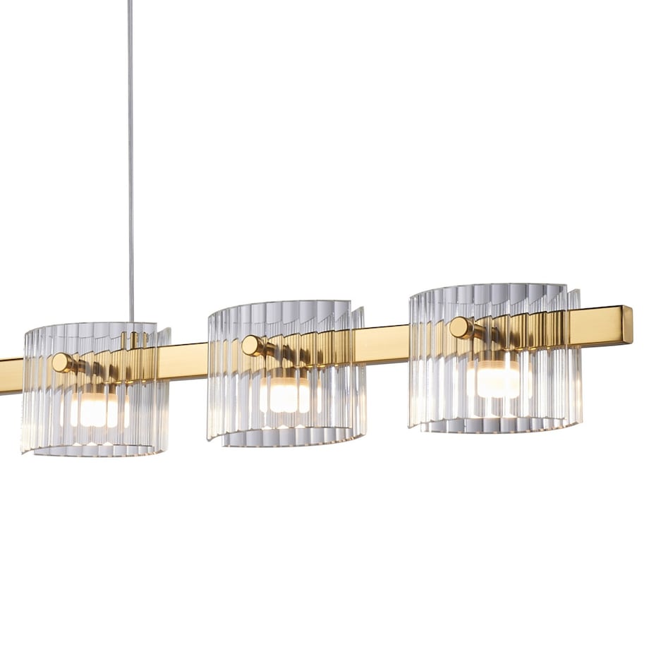 Lampa wisząca BACCIO LED złota 120 cm