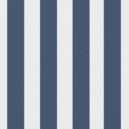 vidaXL Poduszki na zewnątrz, 2 szt., w paski, 60x40 cm, granatowe