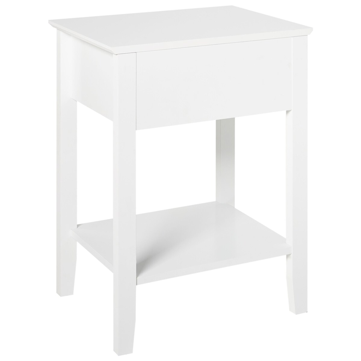 Szafka nocna 1 szuflada Biały ASSISI