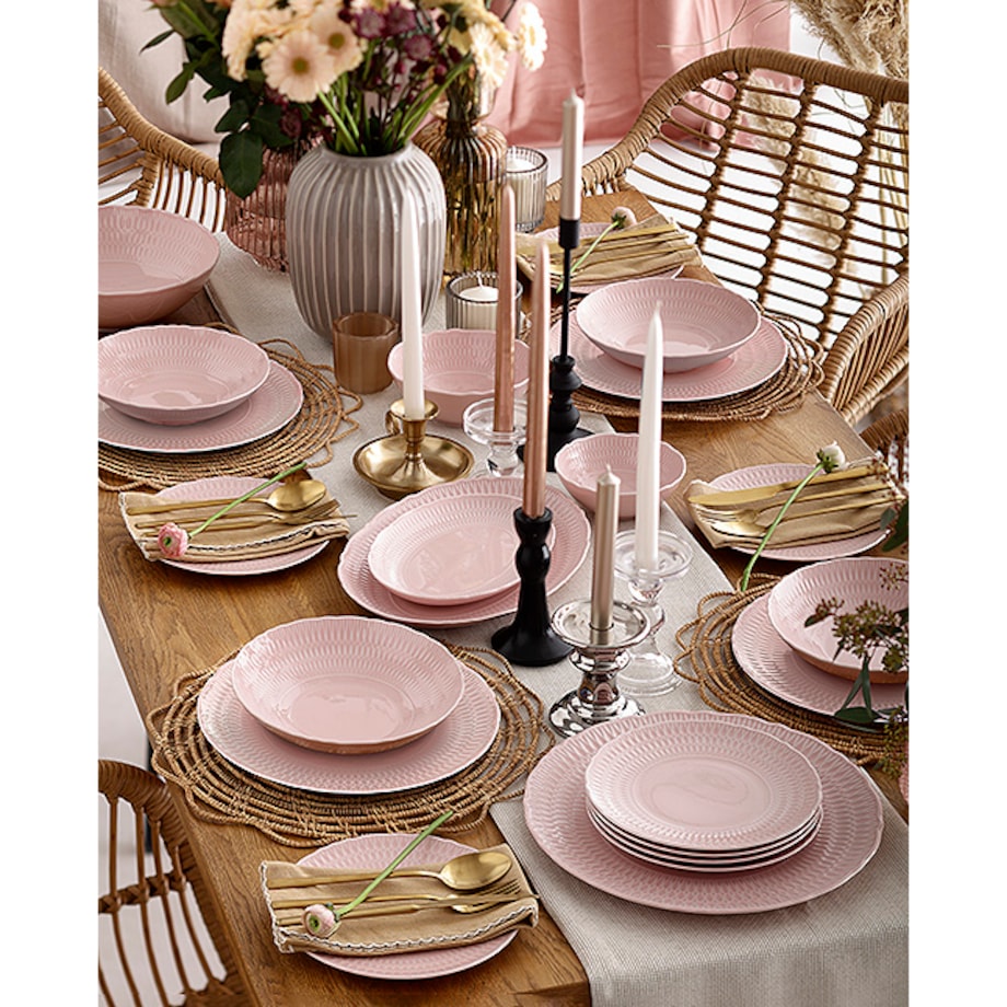 Talerz głęboki 22 cm Sofia Różana LB07