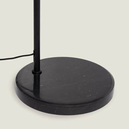 Lampa pogłogowa z plecionym kloszem Beyavo 166 cm