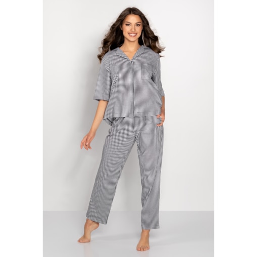 Piżama Serenity Black, XL