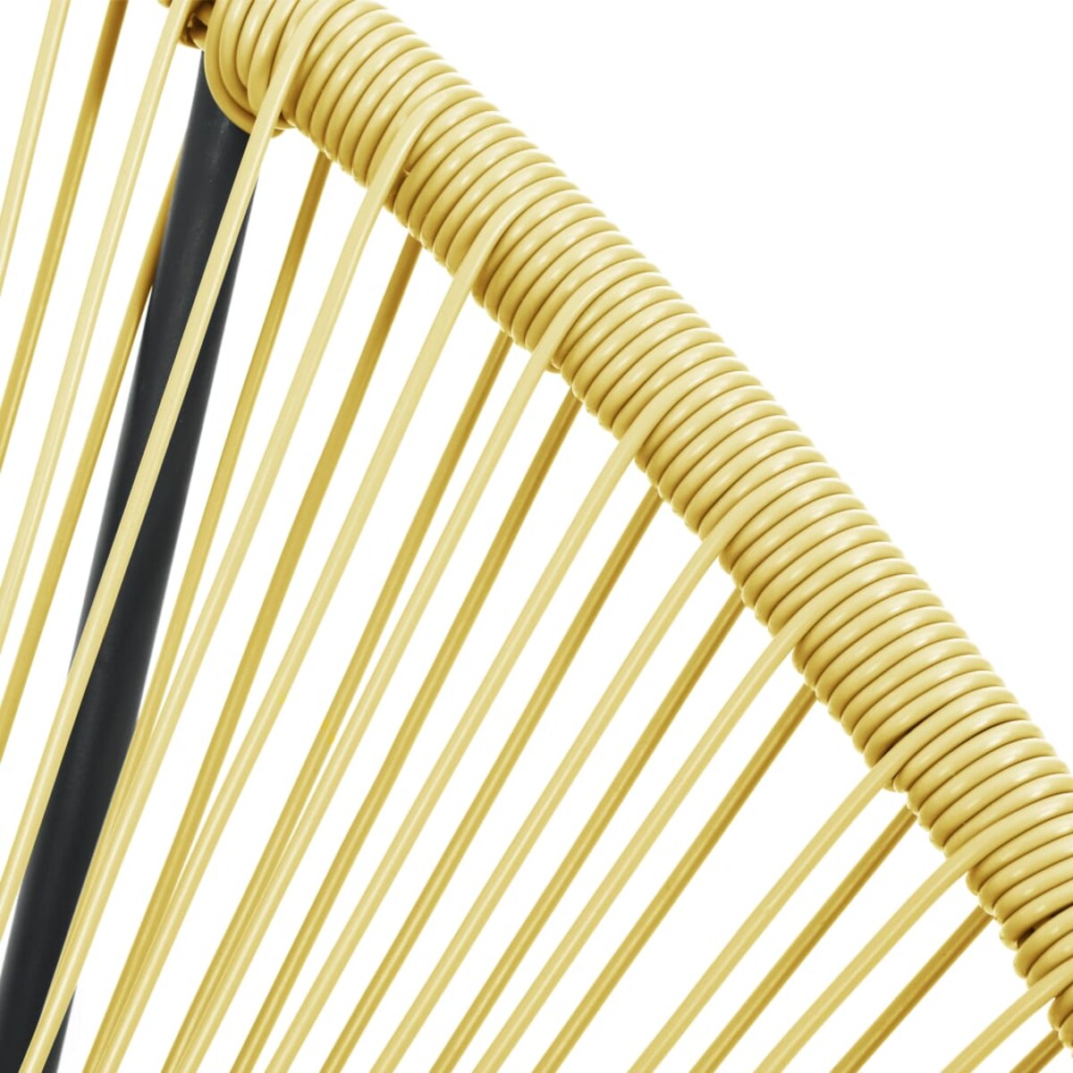 vidaXL Krzesło ogrodowe Acapulco, rattan PE, beżowe