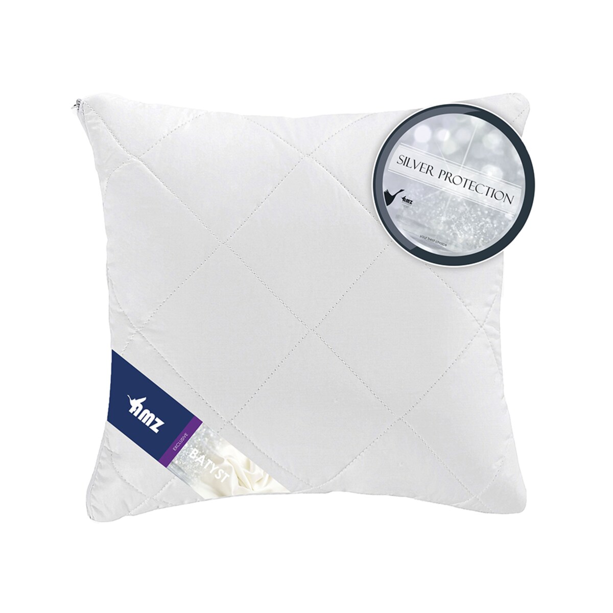 Poduszka Batyst Gładka, 40 x 40 cm, AMZ