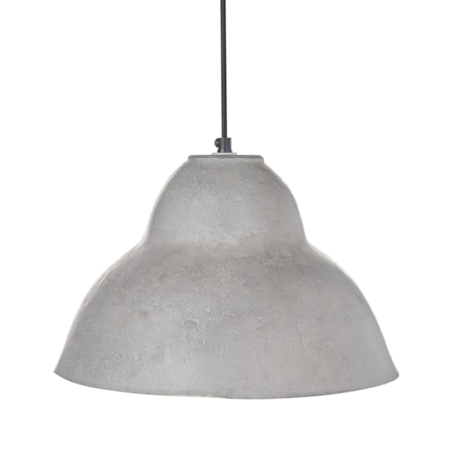 Lampa wisząca KABALEBO Papier-mâché Szary