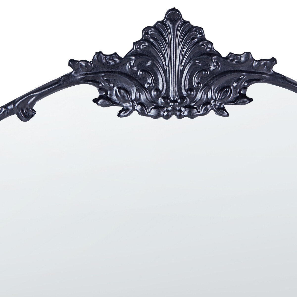 Lustro ścienne SOMMANT 67 cm 76 cm Metal Czarny