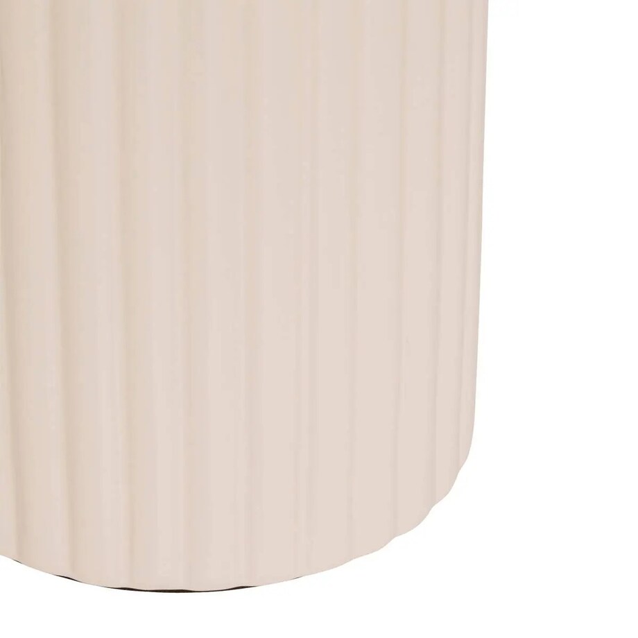 Lampa stołowa ceramiczna, beżowa, Phylas