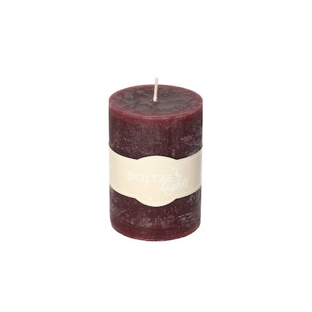 Świeca Lea 10cm purple, 7 x 10 cm