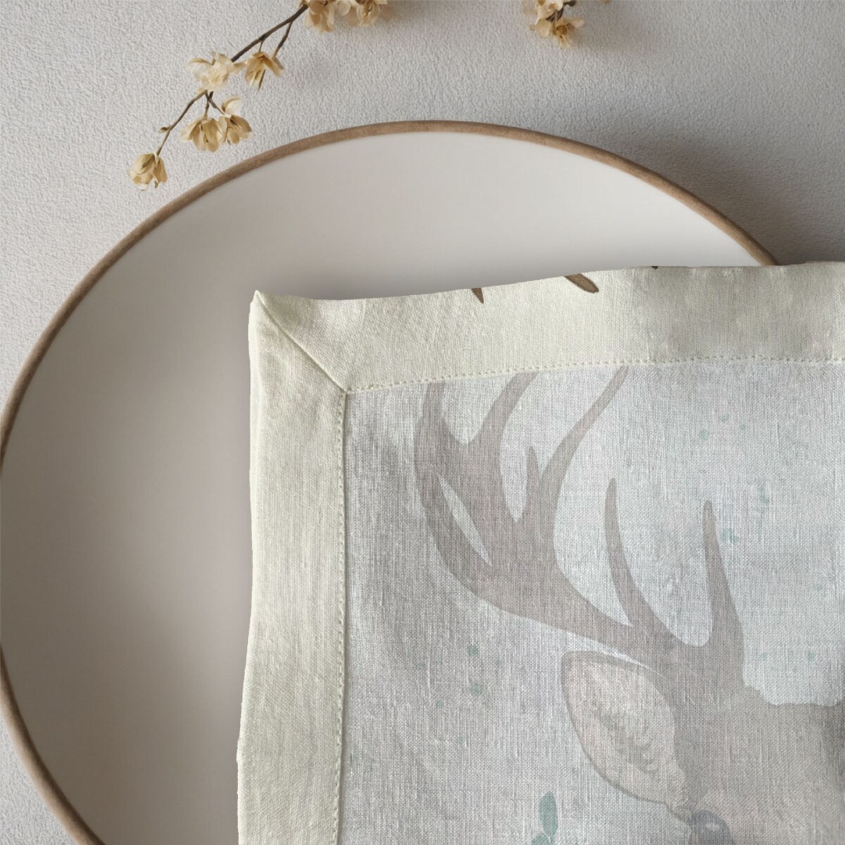 Serwetki świąteczne - Jeleń (2 szt.)