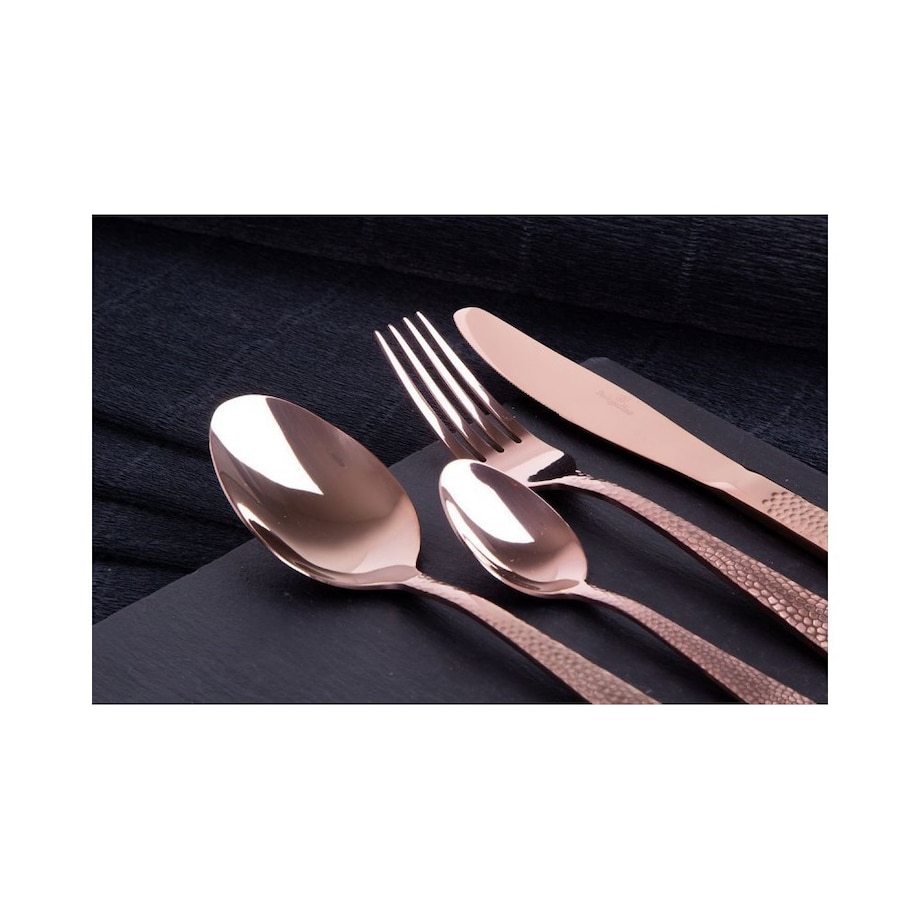 Berlinger Haus sztućce 24 elementy Rose Gold 51133
