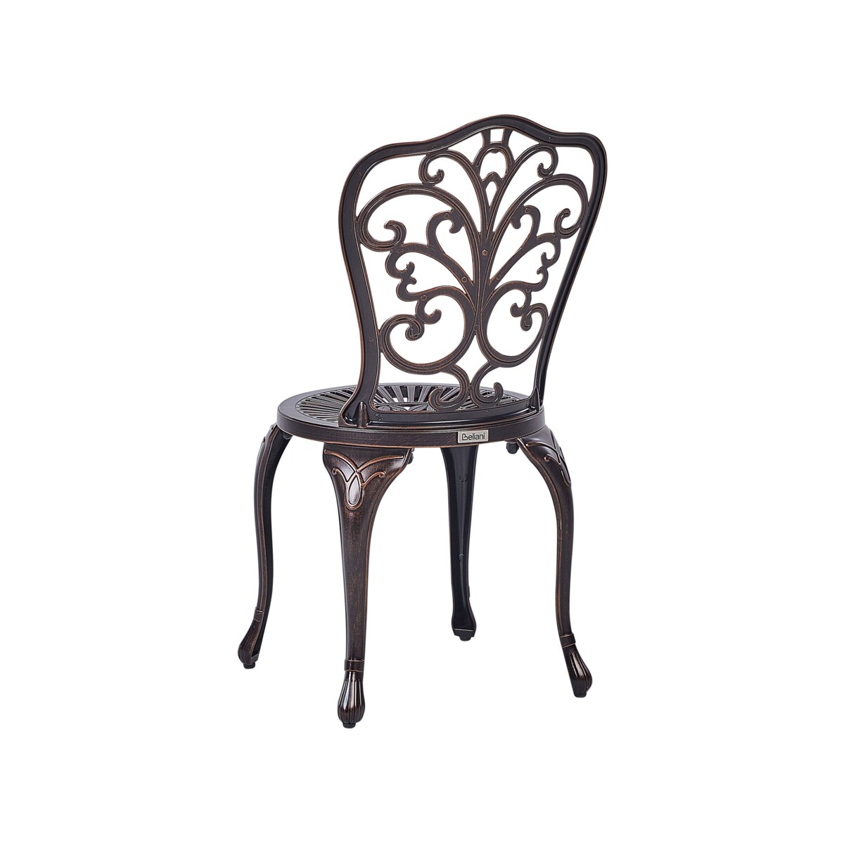 Zestaw mebli balkonowych TRIORA/ANDALO Metal Brązowy