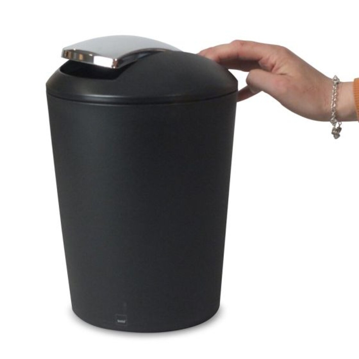 Kosz na śmieci 5 l (czarny) Marta Kela