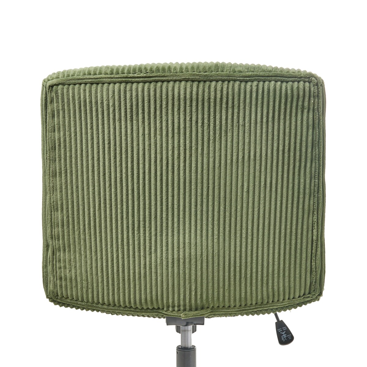 Krzesło obrotowe GEDDES Sztruks Zielony