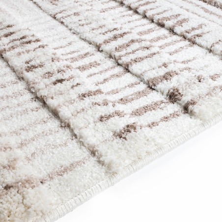 Dywan nowoczesny Mono 80x150 cm Abstrakcja kremowy