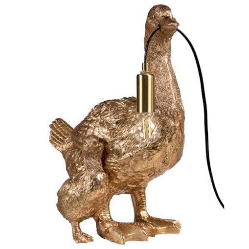 Lampa stołowa Kaczka DAFFY Złoty