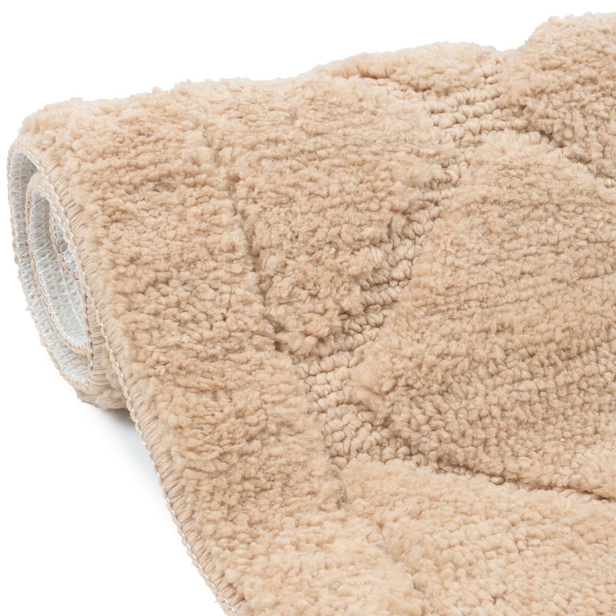 Zestaw 2szt Dywanik łazienkowy Soft 40x60 cm antypoślizgowy beżowy