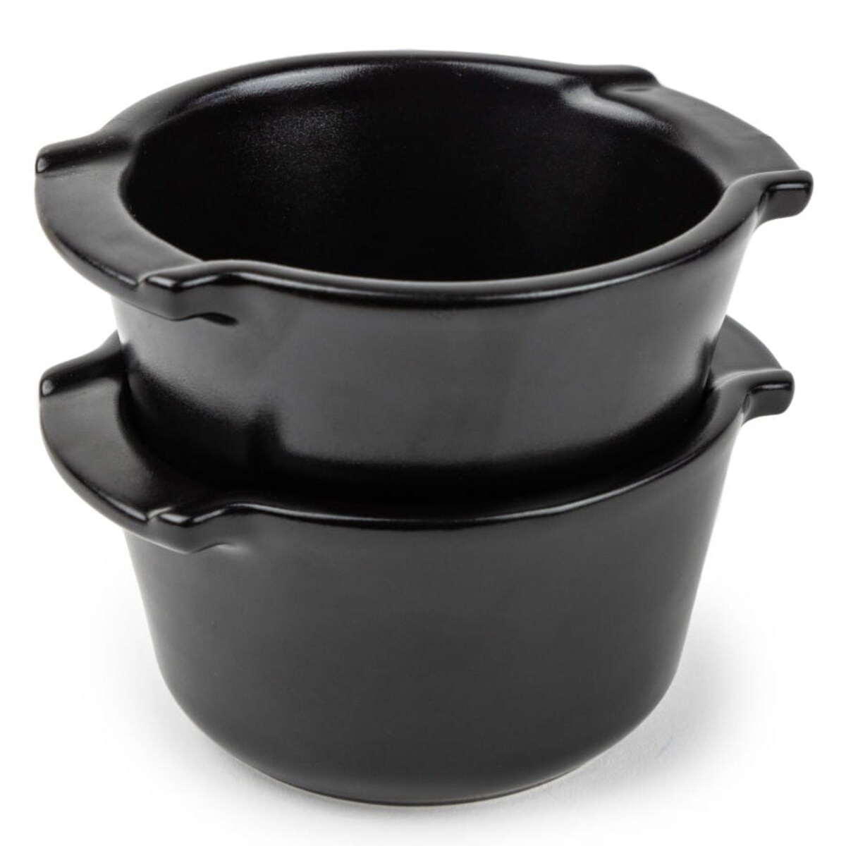 PEUGEOT APPOLIA Ramekin satynowa czerń 20 cl (2 szt.)