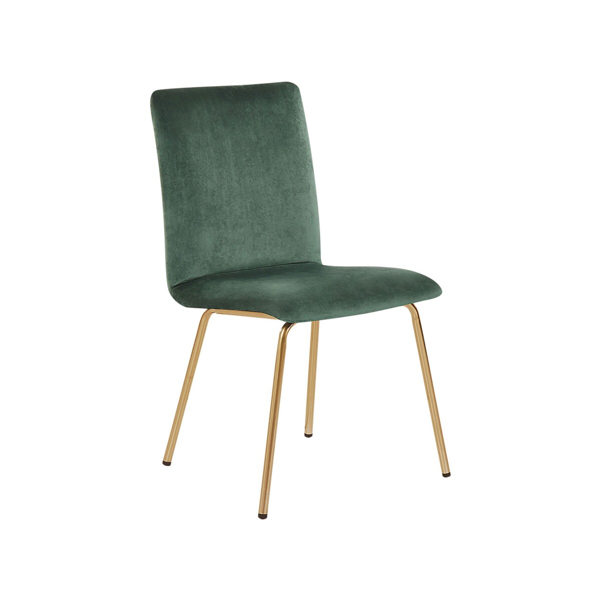 Zestaw 2 krzeseł do jadalni zielony RUBIO