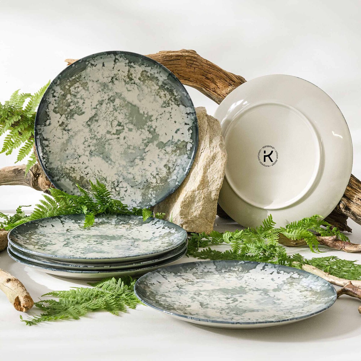 Talerz obiadowy 6 szt. FINGO