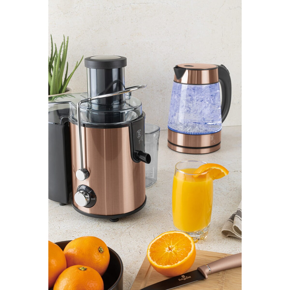 Sokowirówka 500W BERLINGER HAUS Rose Gold