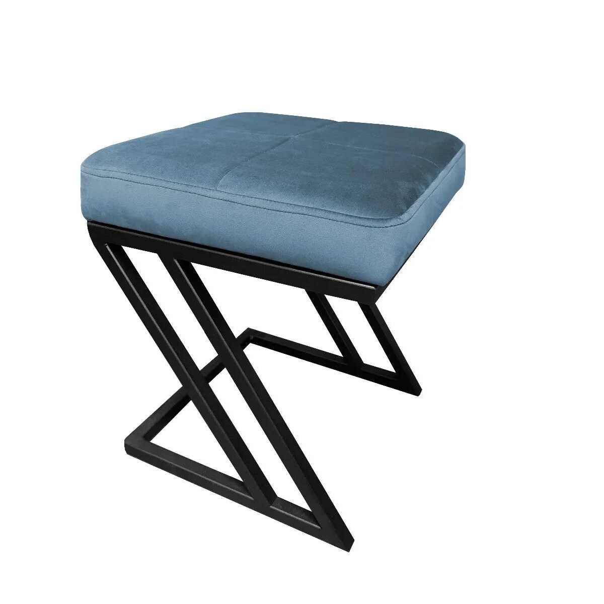 Pufa ZAZU MG VELVET ciemnoniebieska