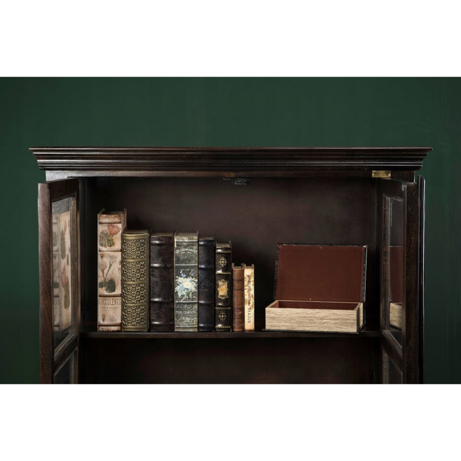 PUDEŁKO KSIĄŻKA kwiaty na biżuterię drobiazgi pojemnik organizer 17x13cm