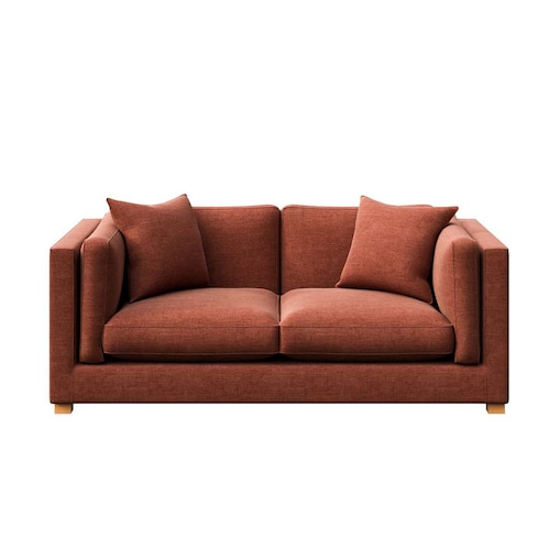 Pomo sofa 2 osobowa Ceglana