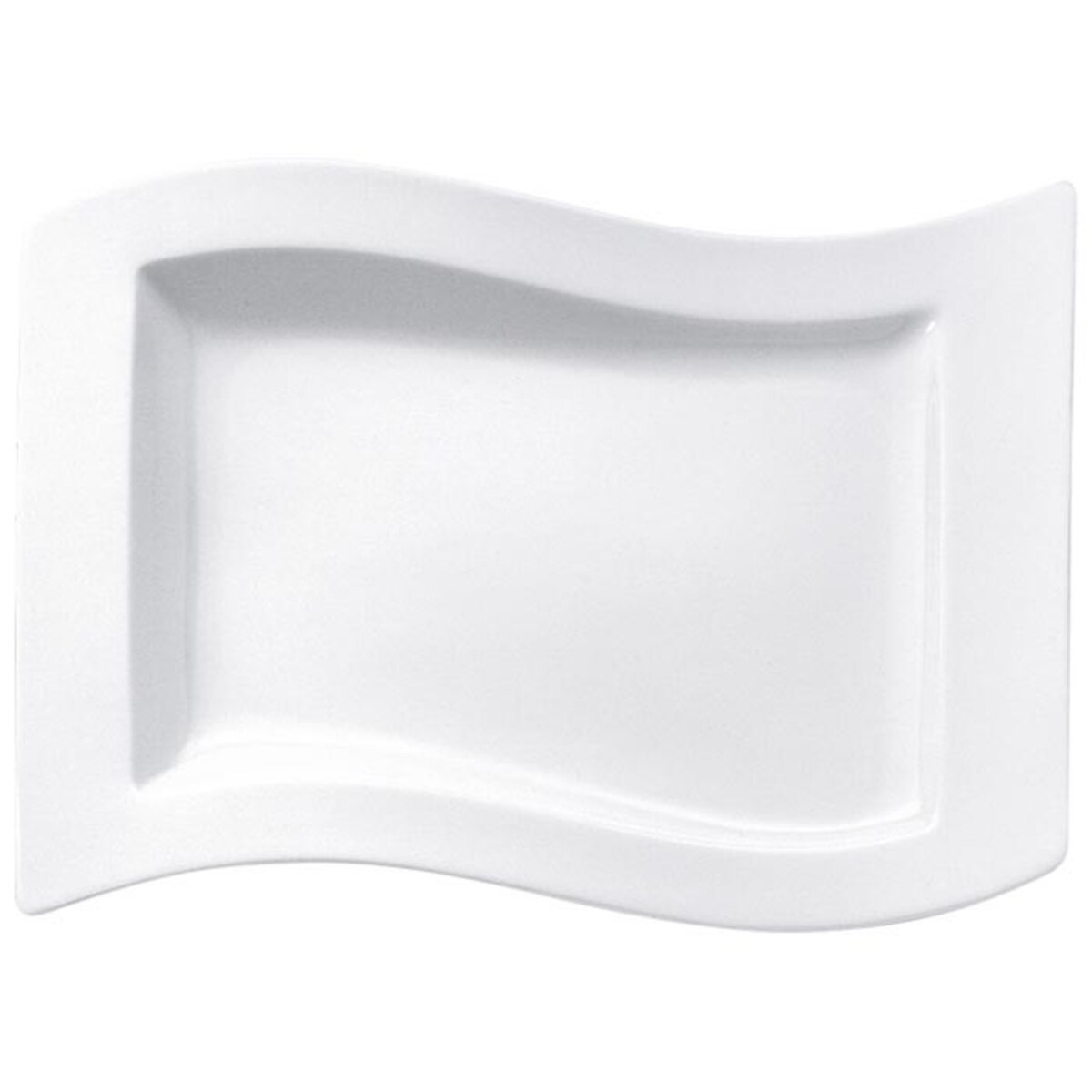 Talerz płaski, prostokątny NewWave, 33 x 24 cm, Villeroy & Boch
