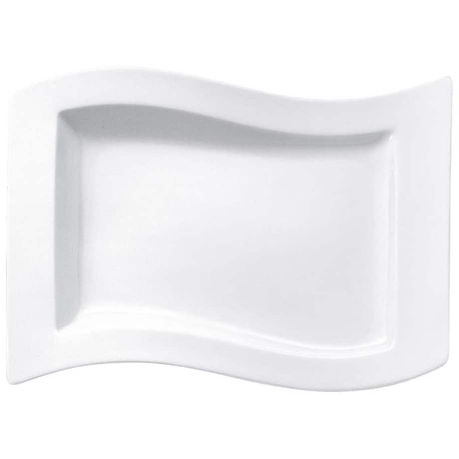 Talerz płaski, prostokątny NewWave, 33 x 24 cm, Villeroy & Boch