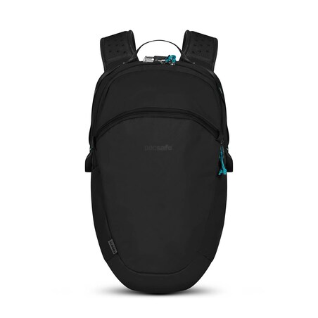 Plecak miejski antykradzieżowy 18l Pacsafe ECO - czarny, z econylu