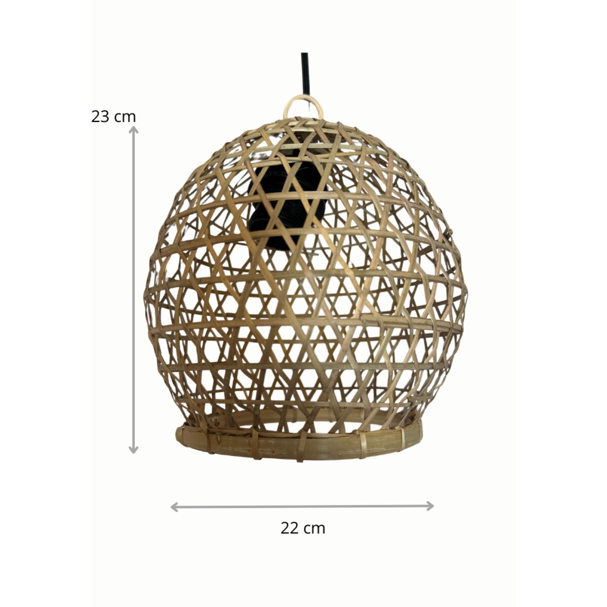 LAMPA BOHO OKRĄGŁA