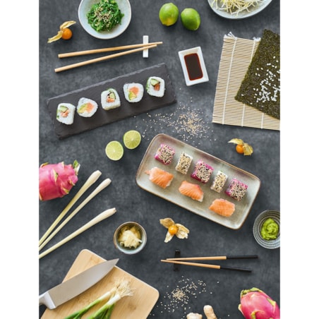 Zestaw do serwowania sushi 4 elementy 30x10 cm PESSE