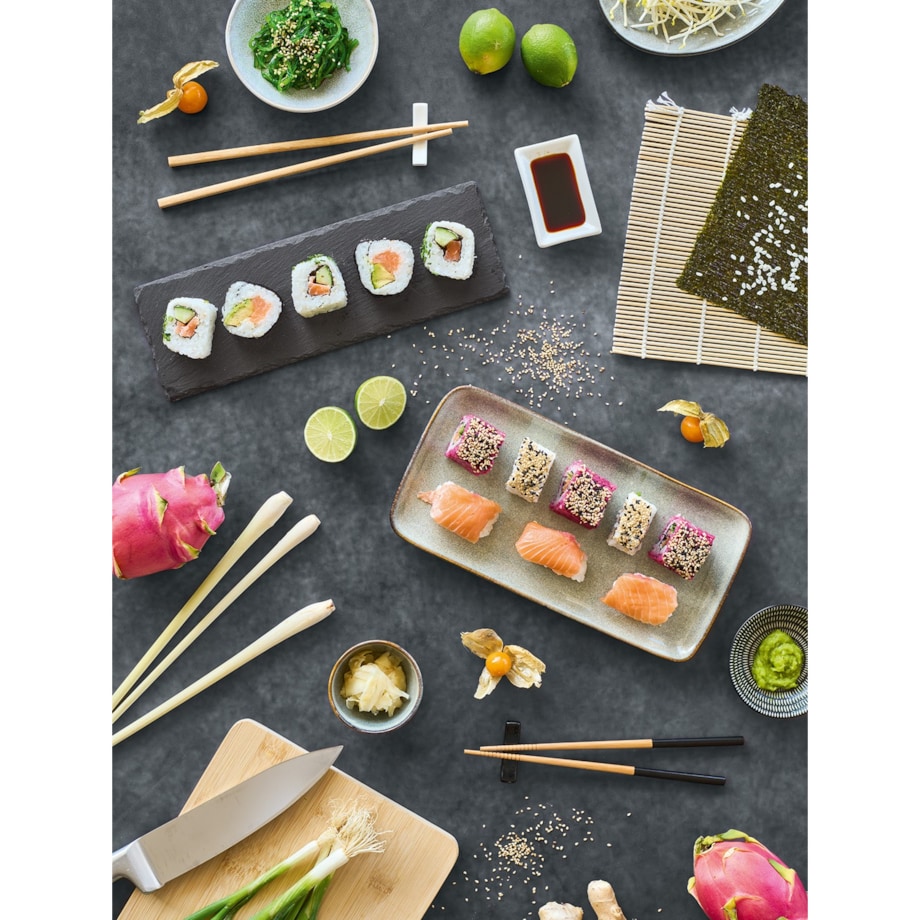 Zestaw do serwowania sushi 4 elementy 30x10 cm PESSE