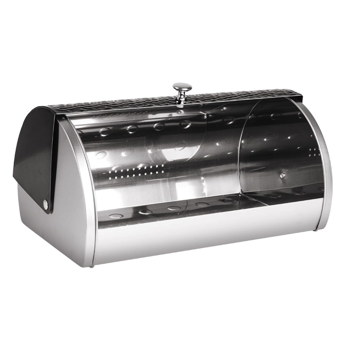 Chlebak stalowy lśniący czarny BerlingerHaus BH-6711