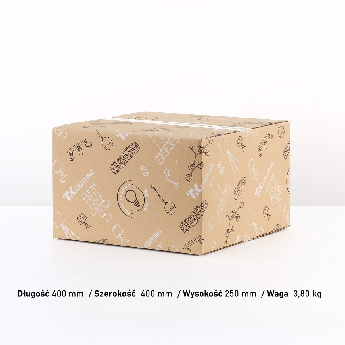 Lampa wisząca BONO BEIGE 10214 TK Lighting beżowo-biała 5xG9 regulowana do salonu i jadalni