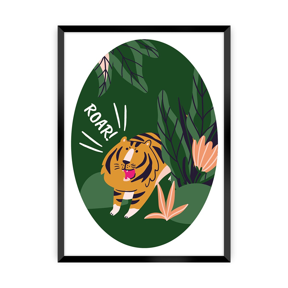 Obrazek Jungle Life tiger, 30 x 40