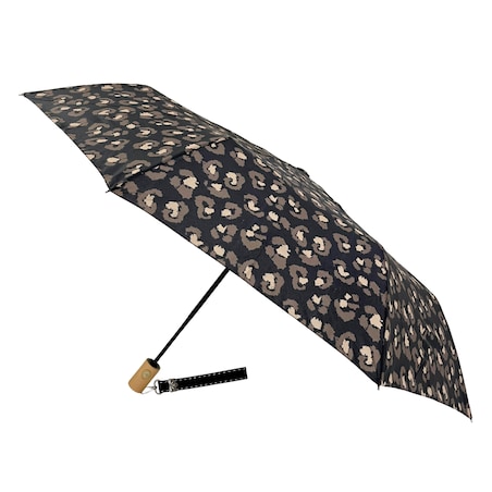 Składany parasol LEOPARD NOIR, automat