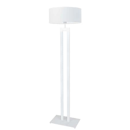 Lampa stojąca podłogowa z abażurem walec MONO