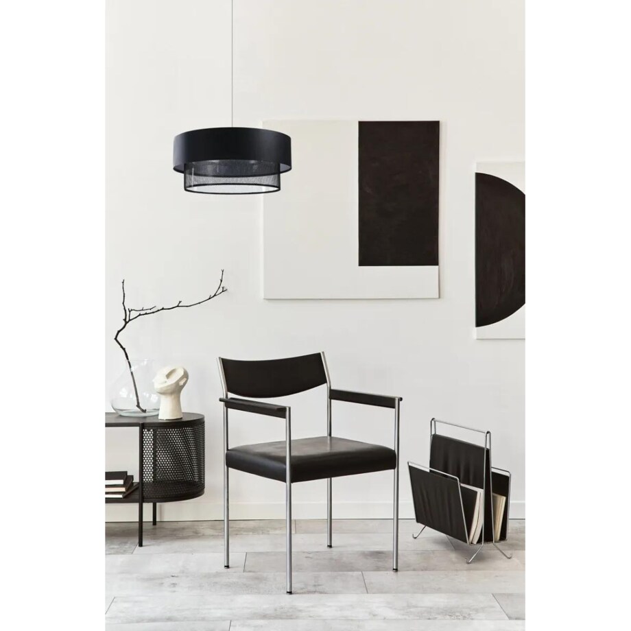 Lampa wisząca DOUBLE NET 60 czarna