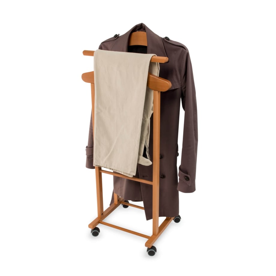 ARREDAMENTI TRENDY Wieszak do sypialni - 102 x 44 cm, brązowy