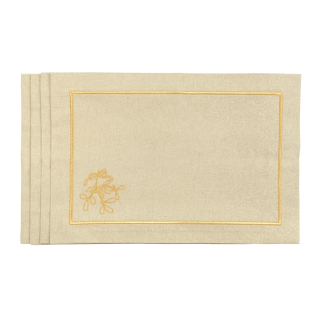 Podkładki Mistletoe Goldenline - 4 sztuki