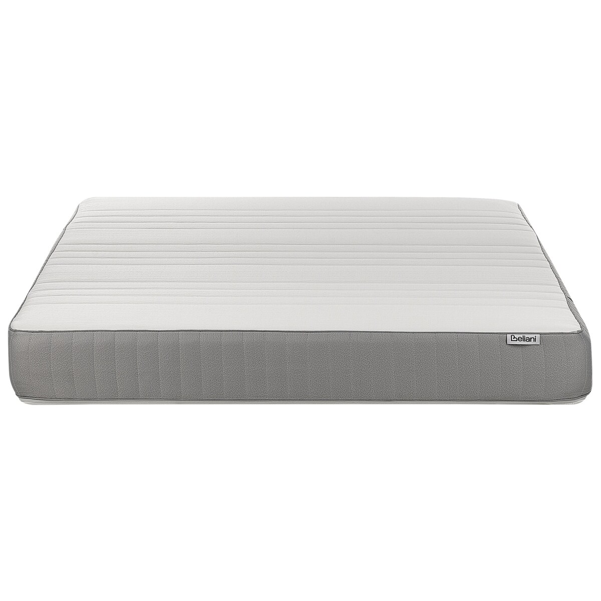 Materac piankowo-żelowy zdejmowany pokrowiec 160 x 200 cm średnio twardy HAPPINESS