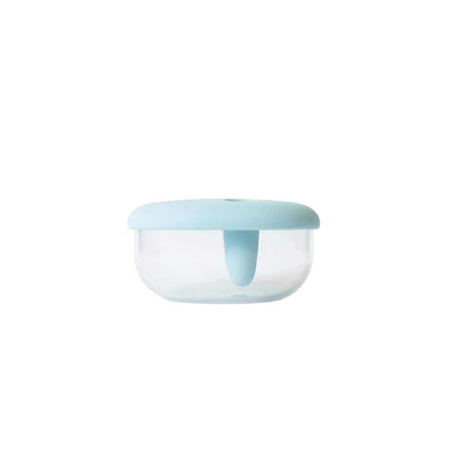 MONCHI FINGER SNACK BOWL innowacyjny pojemnik na przekąski, Powder Blue
